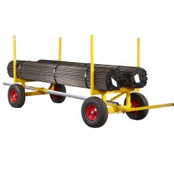 Langgodsvogn TLI 3500/6. m/ 6 meter rr