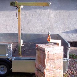 Kran til ladbil 220 kg.