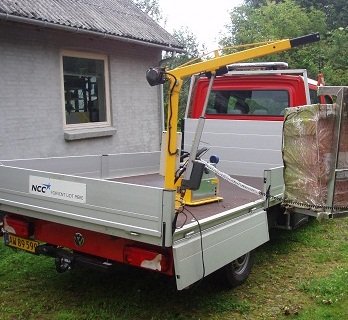 Ladbil 350 kg Kran Ladbil - Danmateriel