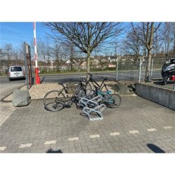 Cykelstativ 2-sidet - 12 pladser 2 x 6