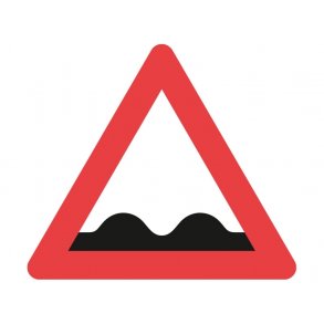 A37, vejskilt 70 cm. Ujvn vej 