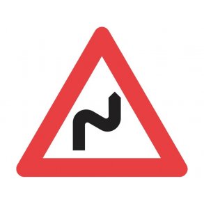 A42.1, 90 cm. Flere sving, frste til hjre