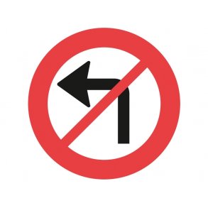 C11.2, 50 cm. T4, Venstresving forbudt