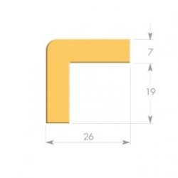 Beskyttelsesprofil E - 1 meter