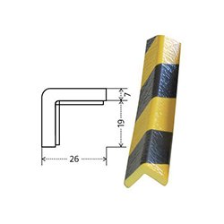 Beskyttelsesprofil E - 1 meter