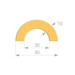 Beskyttelsesprofil R30 - 1 meter