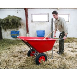 Stald- og fejekrre BU 1600-2 PP PUR