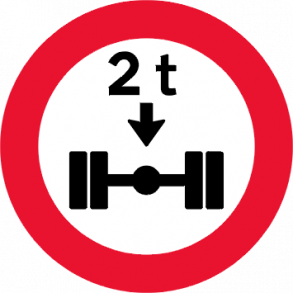 C35 50 cm. Akseltryk