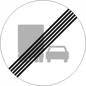 C54 50 cm. Ophr af overhaling med lastbil forbudt