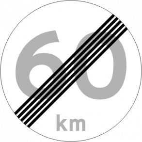 C56 50 cm. Ophr af lokal hastighedsbegrnsning