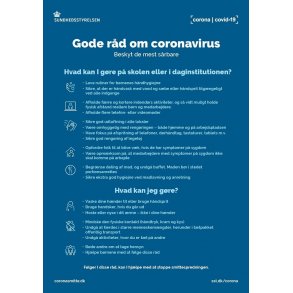 Corona 3 - Hvad kan i gre i skolen eller daginstitutionen