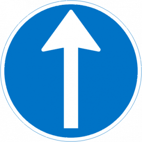 D11.1 70 cm. Pbudt krselsretning