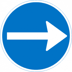 D11.3 70 cm.  Pbudt krselsretning