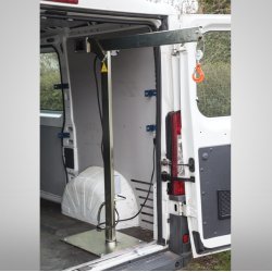 Kran til ladbil 220 kg.