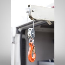 Kran til ladbil 220 kg.